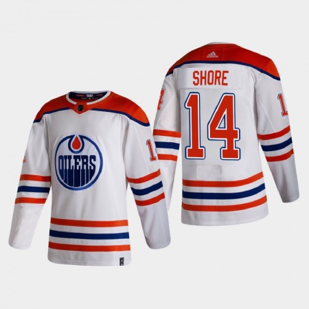 Pánské Hokejový Dres Edmonton Oilers Dresy Devin Shore 14 2020-21 Reverse Retro Authentic